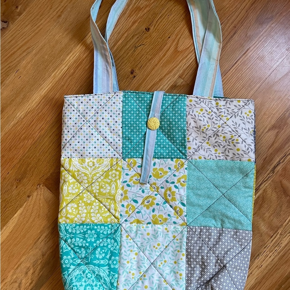 New hand made quilted handbag